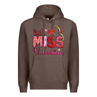 Coffee little miss valentine Premium Hoodie - OliviaCreatesArt
