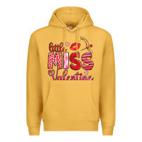 Mustard little miss valentine Premium Hoodie - OliviaCreatesArt