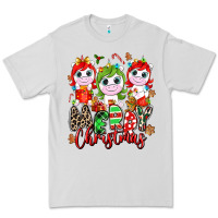 Dove Grey Merry Christmas unicorns Premium Tee - NancyCooperArtShop