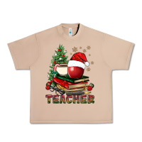 Burro Teacher With Christmas Tree Urban Heavy Tee - BundleAndBundleShop