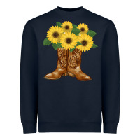 Navy cowgirl boots Heavyweight Sweatshirt - Bettercallsaul