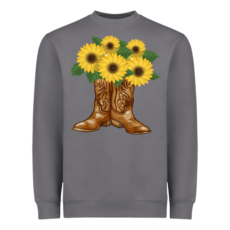 Cowgirl Boots Heavyweight Sweatshirt by Bettercallsaul | Teevron