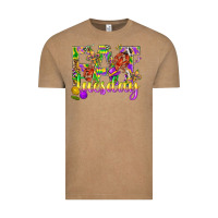 Vintage Coffee Mardi Gras fat tuesday Vintage Tee - BundleAndBundleShop