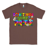 Chestnut LGBTQ+ Don't Hide Your Pride Classic Tee - BundleAndBundleShop