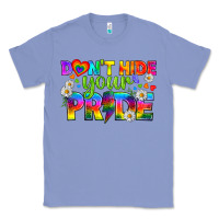 Colony Blue LGBTQ+ Don't Hide Your Pride Classic Tee - BundleAndBundleShop