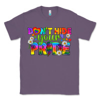 Lavender LGBTQ+ Don't Hide Your Pride Classic Tee - BundleAndBundleShop