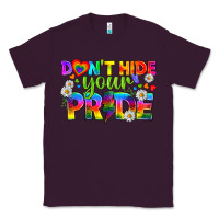 Plum LGBTQ+ Don't Hide Your Pride Classic Tee - BundleAndBundleShop