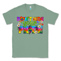 Sage LGBTQ+ Don't Hide Your Pride Classic Tee - BundleAndBundleShop
