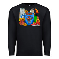 Black Basketball Coffee cup Premium Sweatshirt - FaDigitalArtStudio
