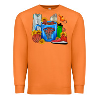 Carrot Basketball Coffee cup Premium Sweatshirt - FaDigitalArtStudio