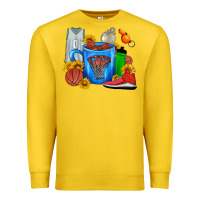 Lemon Basketball Coffee cup Premium Sweatshirt - FaDigitalArtStudio