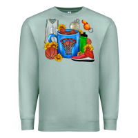 Seafoam Basketball Coffee cup Premium Sweatshirt - FaDigitalArtStudio