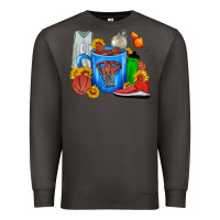 Basketball Coffee Cup Premium Sweatshirt | Teevron
