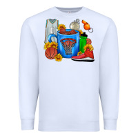 White Basketball Coffee cup Premium Sweatshirt - FaDigitalArtStudio