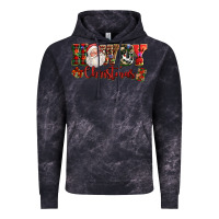Cloud Black Howdy Christmas Santa Vintage Hoodie - NancyCooperArtShop