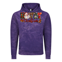 Cloud Purple Howdy Christmas Santa Vintage Hoodie - NancyCooperArtShop