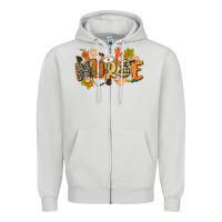 Dove Grey fall nurse Zipper Hoodie - CowGirlArtShop