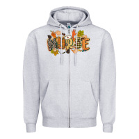 Heather Grey fall nurse Zipper Hoodie - CowGirlArtShop