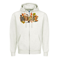 Oatmeal Heather fall nurse Zipper Hoodie - CowGirlArtShop