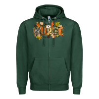 Sports Green fall nurse Zipper Hoodie - CowGirlArtShop