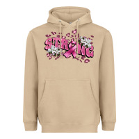 Mushroom Strong Cancer Awareness Heavyweight Hoodie - FaDigitalArtStudio