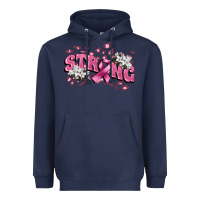 Navy Strong Cancer Awareness Heavyweight Hoodie - FaDigitalArtStudio