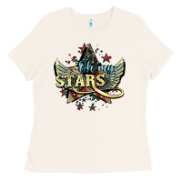 Oh My Stars America Wings Ladies Tee | Teevron