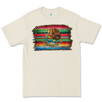 Bone serape leopard mexican flag Premium Tee - Jasminsmagicworld