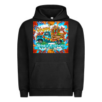 Pigment Black happy thanksgiving Urban Hoodie - CowhideDigitalArt