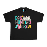 Black Egg Hunting Crew Easter Urban Heavy Tee - BundleAndBundleShop