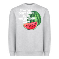 Heather Grey Watermelon Crawl Heavyweight Sweatshirt - Bettercallsaul