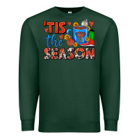 Sports Green tis the season  basketball coffee mug Premium Sweatshirt - FaDigitalArtStudio