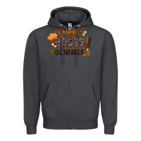 Smoke flannels boots and bonfires Zipper Hoodie - CowGirlArtShop