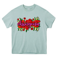 Arona Chingona with roses Heavy Core Tee - AdoDesignShop
