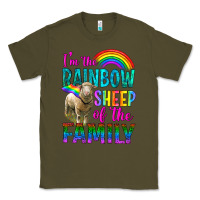 Army Green I'm The Rainbow Sheep Of The Family Classic Tee - BundleAndBundleShop