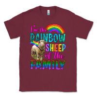 Burgundy I'm The Rainbow Sheep Of The Family Classic Tee - BundleAndBundleShop