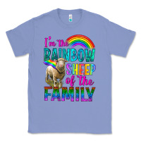 Colony Blue I'm The Rainbow Sheep Of The Family Classic Tee - BundleAndBundleShop
