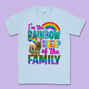 I'm The Rainbow Sheep Of The Family Classic Tee Designed By Bundleandbundleshop