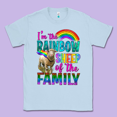 I'm The Rainbow Sheep Of The Family Classic Tee Designed By Bundleandbundleshop