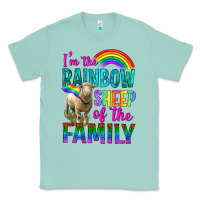 Seafoam I'm The Rainbow Sheep Of The Family Classic Tee - BundleAndBundleShop