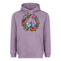 Lavender Easter Ocaliptus spring flowers Heavyweight Hoodie - OliviaCreatesArt