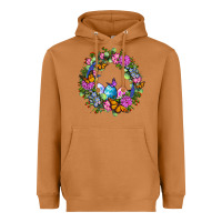 Meerkat Easter Ocaliptus spring flowers Heavyweight Hoodie - OliviaCreatesArt