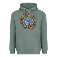 Sage Easter Ocaliptus spring flowers Heavyweight Hoodie - OliviaCreatesArt