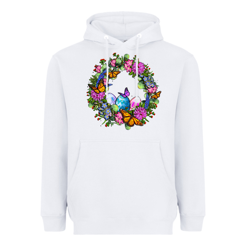 Easter Ocaliptus Spring Flowers Heavyweight Hoodie by OliviaCreatesArt | Teevron