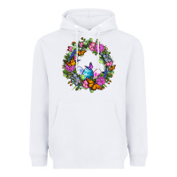 White Easter Ocaliptus spring flowers Heavyweight Hoodie - OliviaCreatesArt