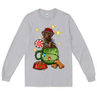 Moon Dust Christmas coffee cup with Labrador Long Sleeve Tee - RanaPortraitStore