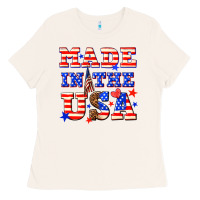 Bone made in the usa Ladies Tee - NancyCooperArtShop
