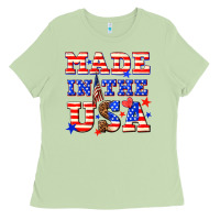 Matcha made in the usa Ladies Tee - NancyCooperArtShop