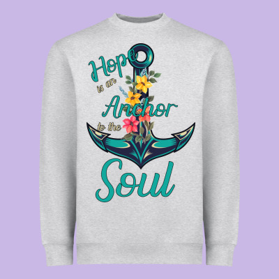 Hope Is The Anchor Heavyweight Sweatshirt Designed By Bettercallsaul