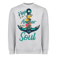 Heather Grey Hope is the Anchor Heavyweight Sweatshirt - Bettercallsaul